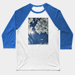 Summer Sky (Vertical) Baseball T-Shirt